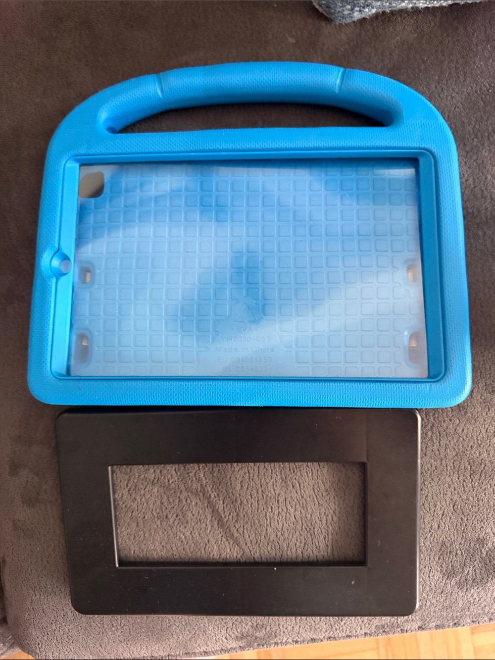 Blue Kids Tablet Carrying Case with Handle